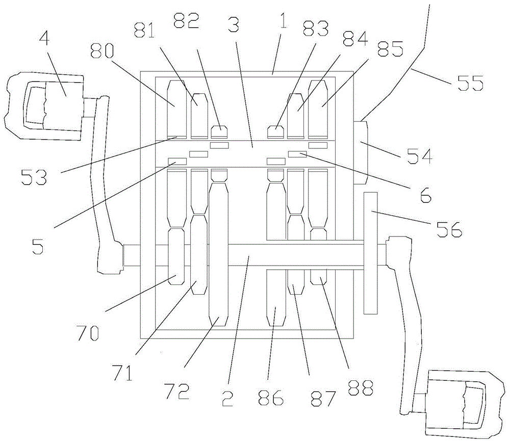 一种自行车中轴内变速装置的制作方法