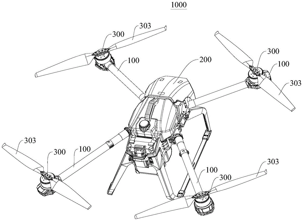 机臂组件和具有其的飞行器的制作方法
