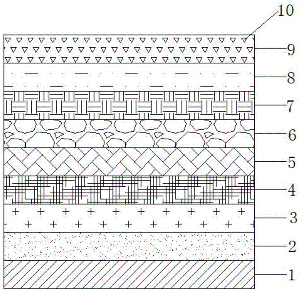 一种含有纳米纤维膜的无纺布滤材的制作方法