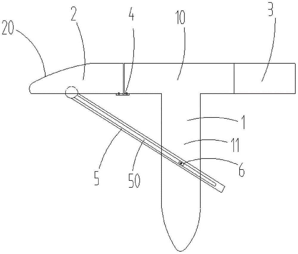 一种可调节弧度的粗纱机下肖棒的制作方法