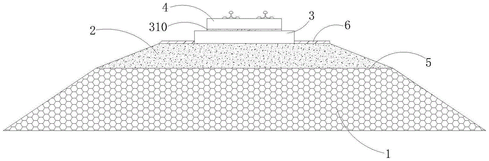 无砟轨道防排水路基基床结构的制作方法