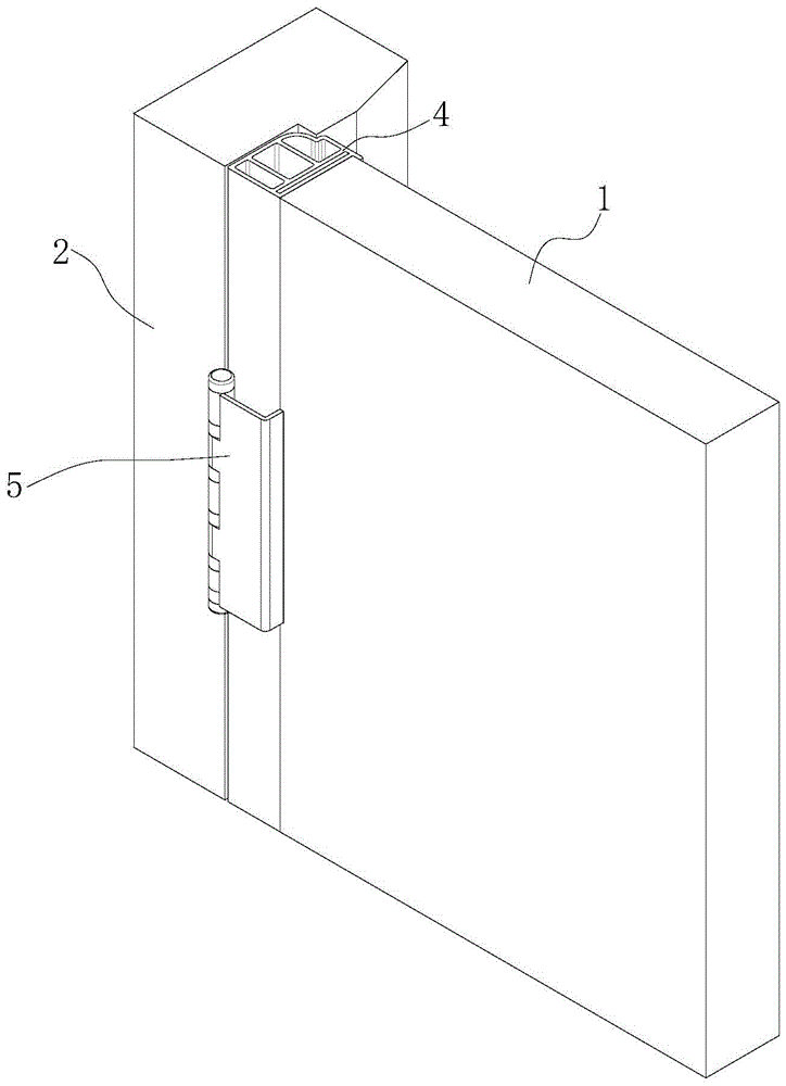 一种防夹手房门结构的制作方法