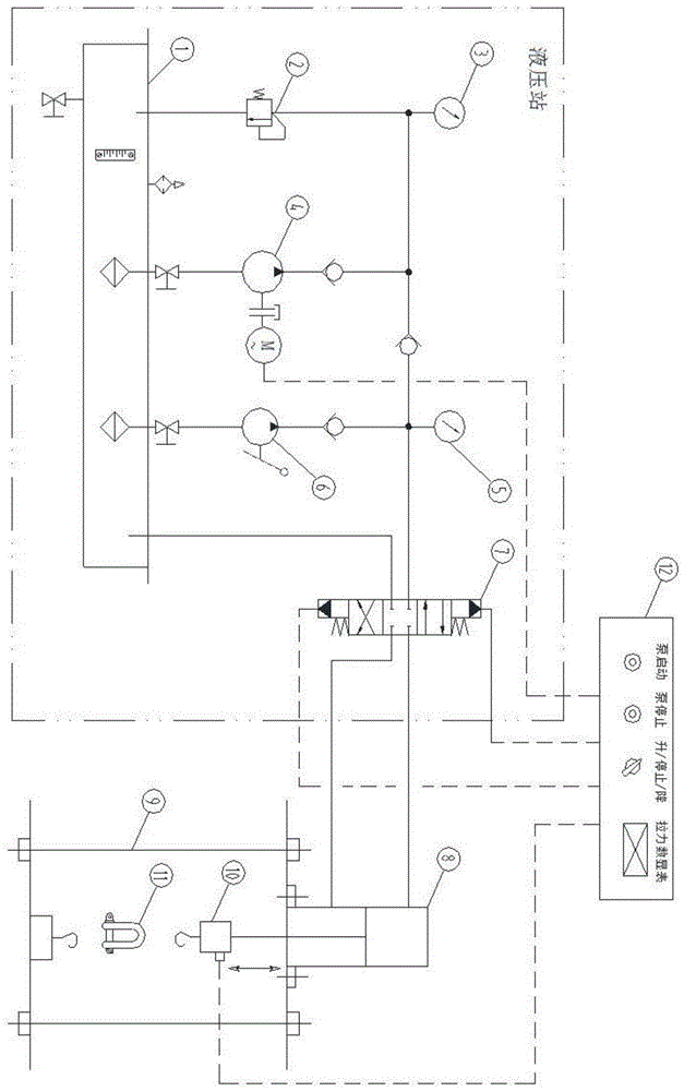 一种200吨立式拉力试验机的制作方法