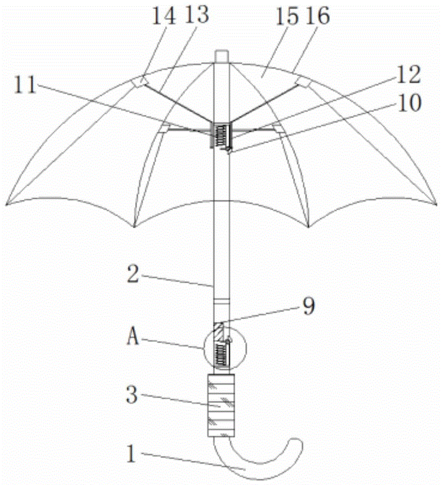 一种摇摇伞的制作方法