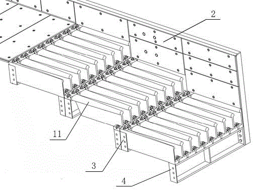 一种振动给料机蓖条排布结构的制作方法