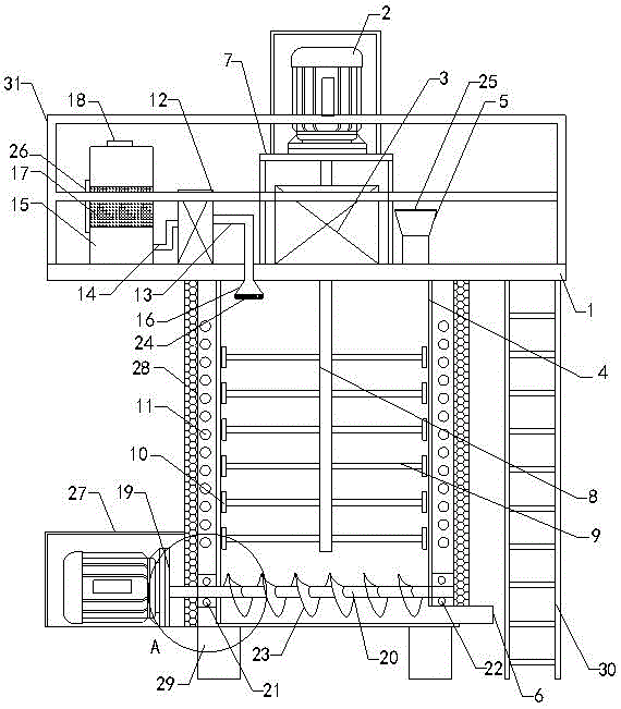 一种新型车用橡胶管生产设备的制作方法