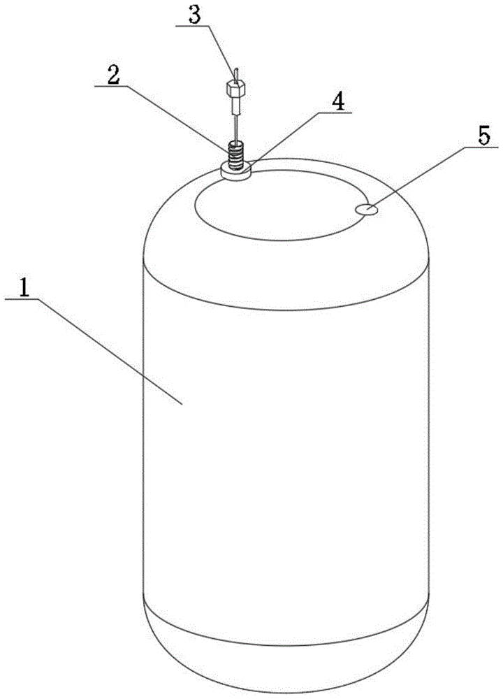 一种有压液位容器用电极液位探针的制作方法