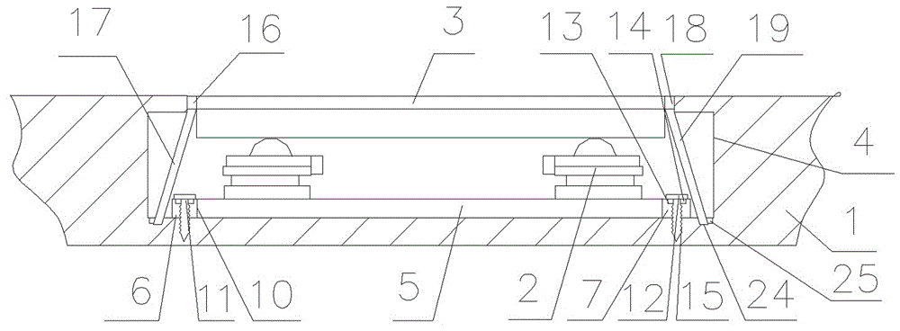 一种便于固定的电子汽车衡的制作方法