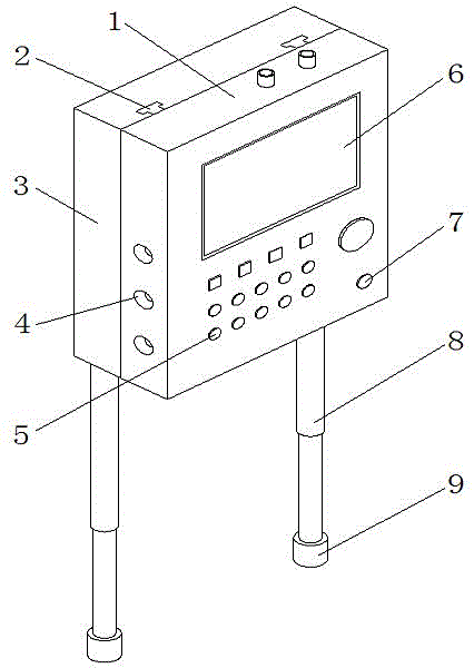 一种高炉内衬侵蚀检测用超声波检测装置的制作方法