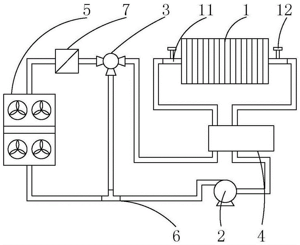 一种燃料电池电堆水路系统的制作方法