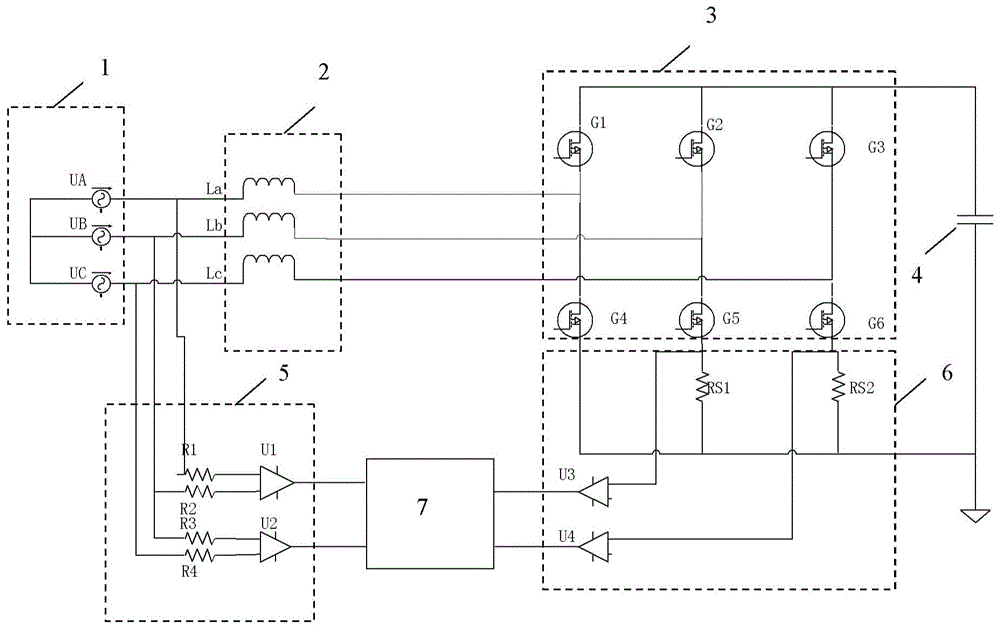 三相APFC的过流保护电路及空调器的制作方法