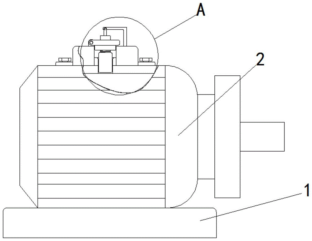 一种方便安装测温元件的电机的制作方法