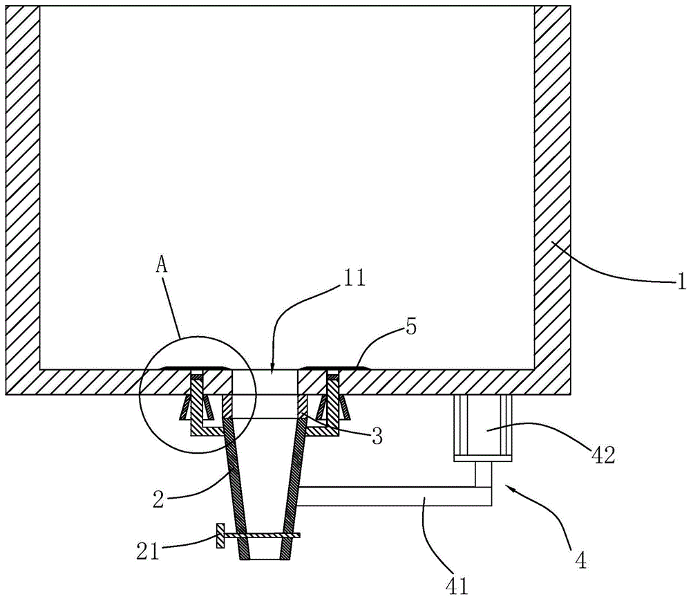 一种料仓出料防堵装置的制作方法