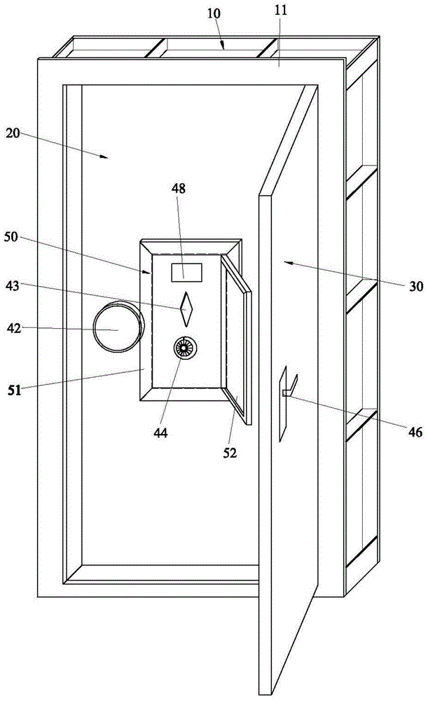 离行式不锈钢安全防护门的制作方法