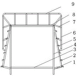 一种墙板平台梯的制作方法
