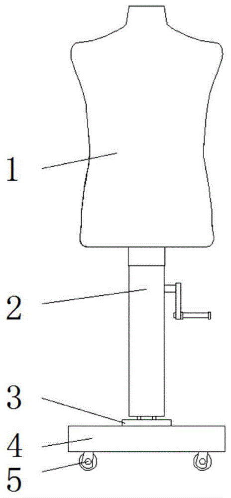 服装教学用衣身模型的制作方法