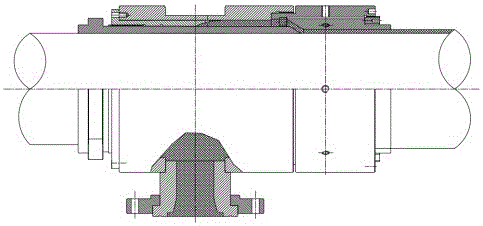 大直径芯棒φ150-φ300复合绝缘子挤包护套装置的制作方法