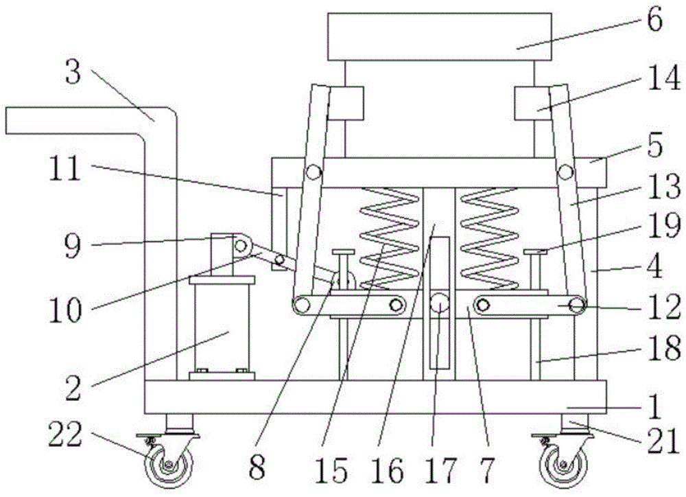 一种半导体封装体加工用输送装置的固定结构的制作方法