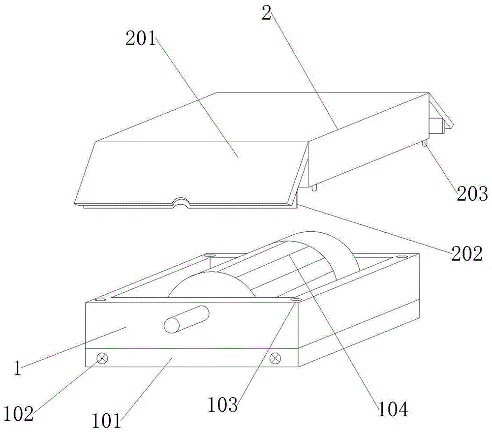 一种电机用防护挡水板的制作方法