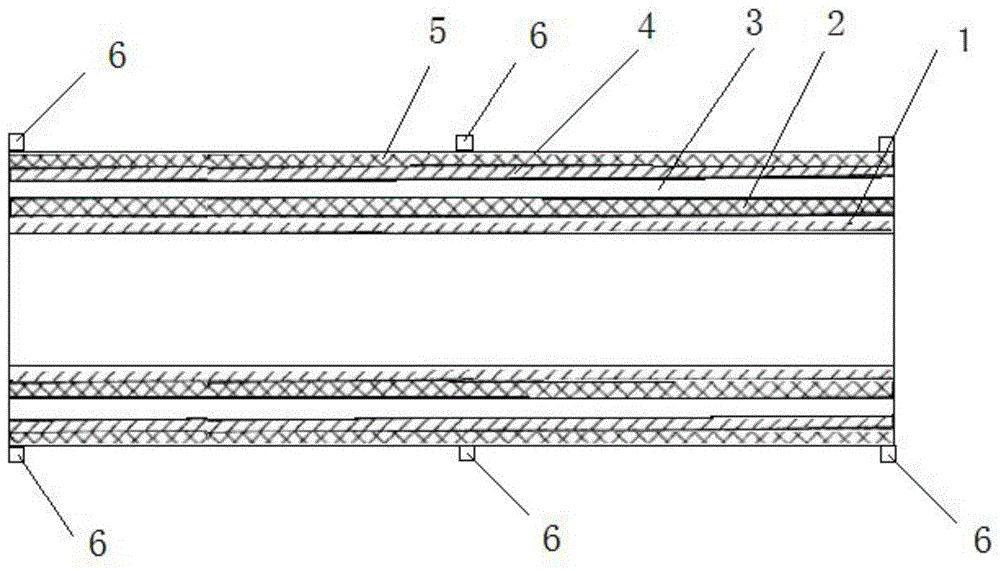 一种PP-R玻璃纤维增强管的制作方法