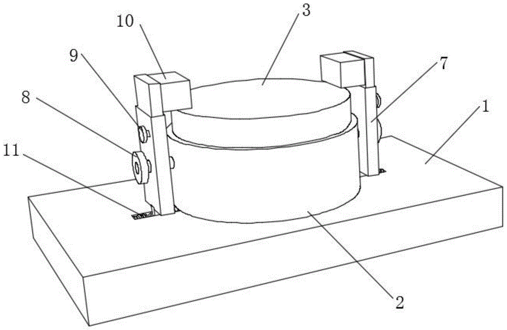 一种带有元件位置校正仪的非球面面形检测装置的制作方法