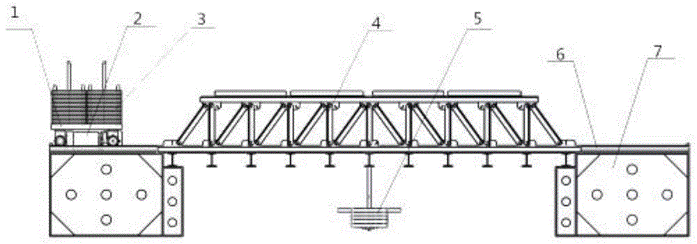 一种桥梁模拟试验装置的制作方法