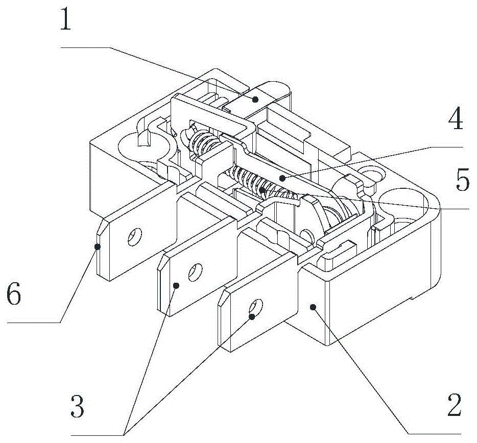 一种转换型微动开关的制作方法