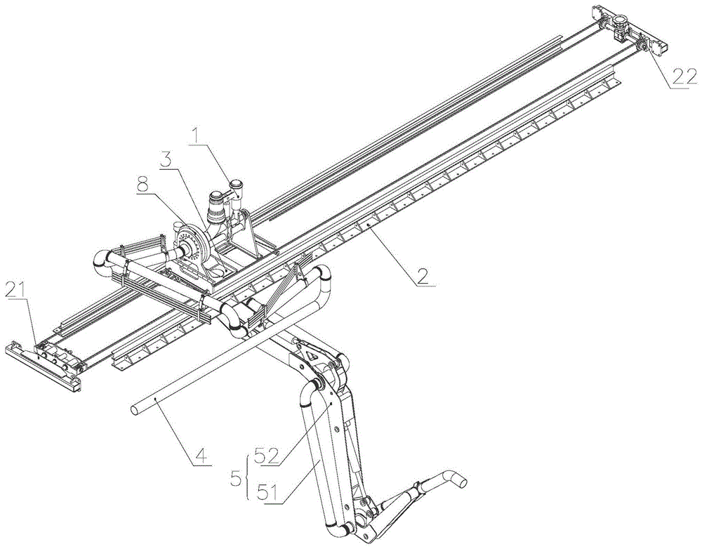 浇筑口机构及衬砌台车的自动浇筑系统的制作方法