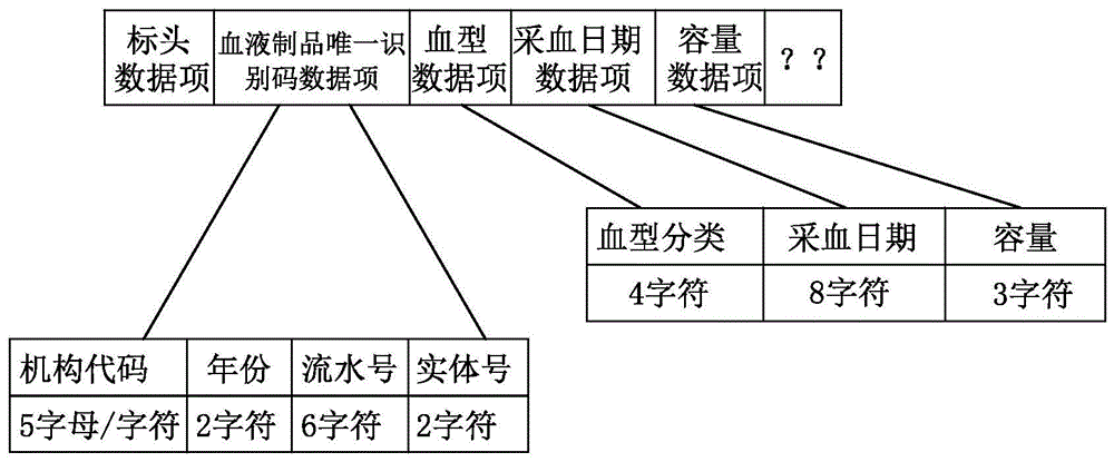 一种血液信息的数据存储格式、解析方法和系统与流程