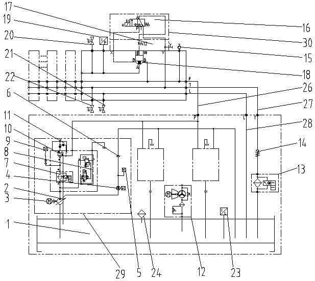 智能恒压油源系统的制作方法