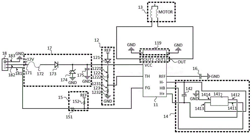 一种电机的控制电路的制作方法