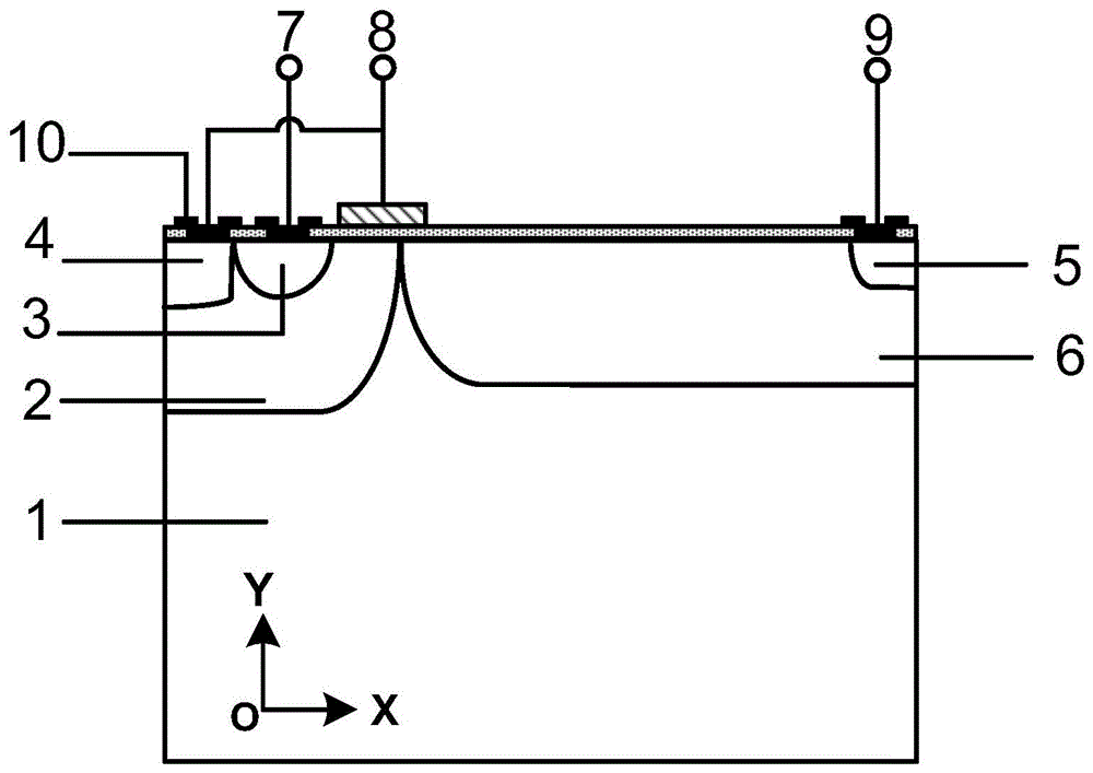 一种栅控双极-场效应复合元素半导体基横向双扩散金属氧化物半导体晶体管的制作方法