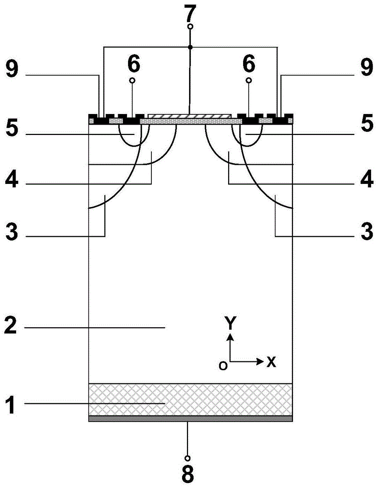 一种栅控双极-场效应复合元素半导体基垂直双扩散金属氧化物半导体晶体管的制作方法