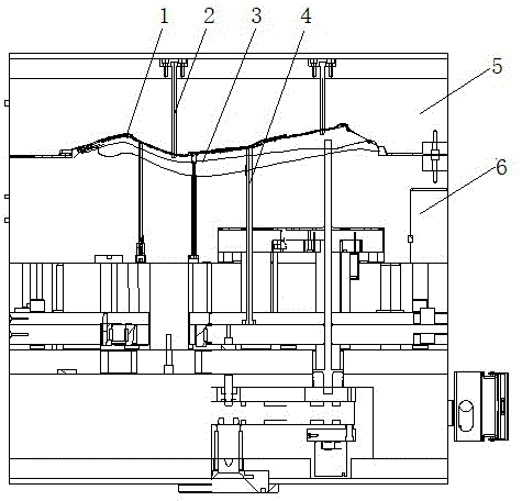 动定模双向嵌片注塑模具的制作方法