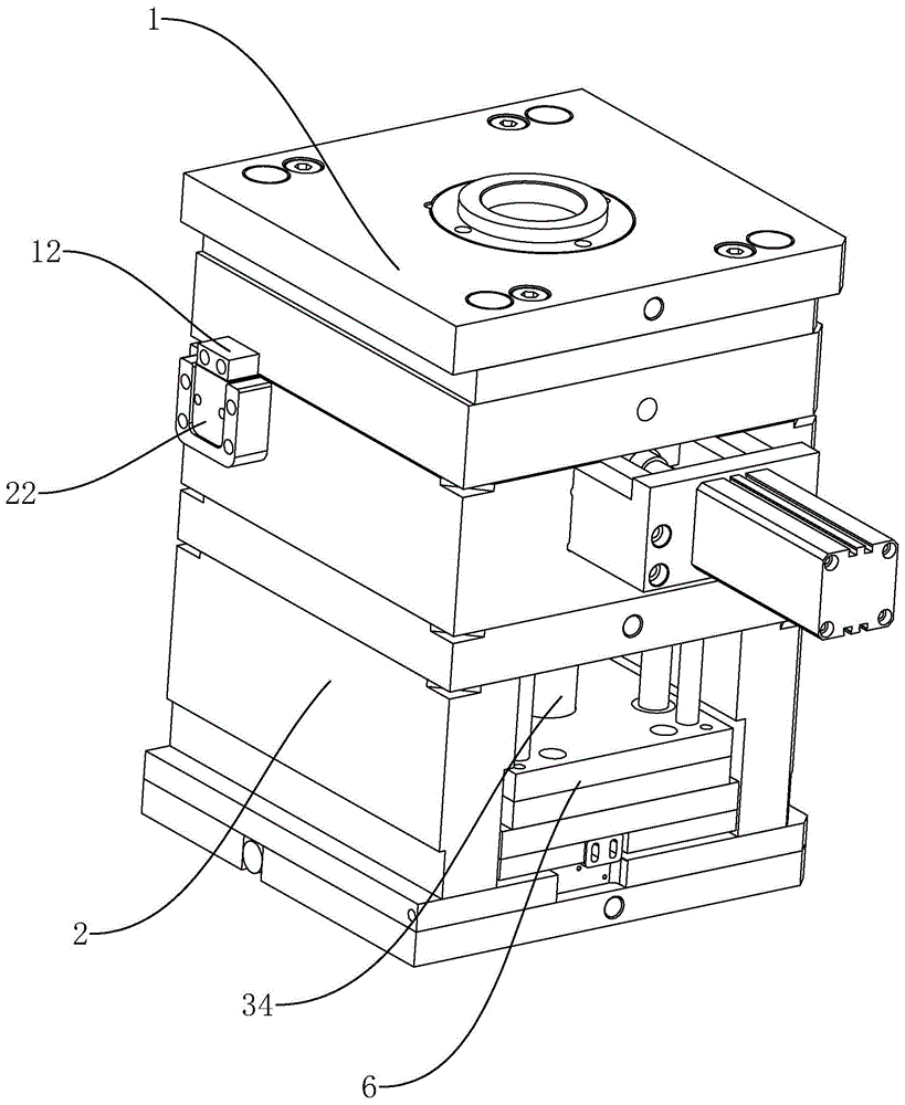 一种泵盖注塑模具的制作方法