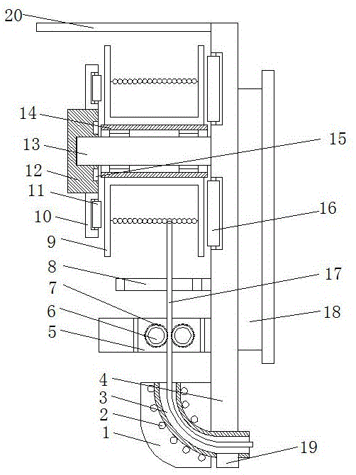 一种3D打印机的送料装置的制作方法