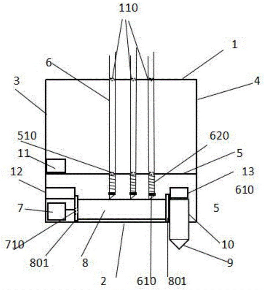 一种弹出式多材料3d打印头的制作方法