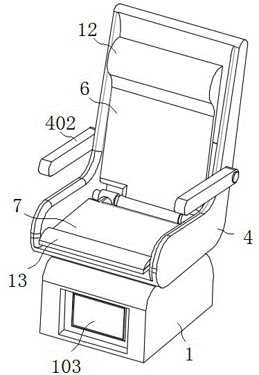 具有良好舒适性的航空座椅的制作方法