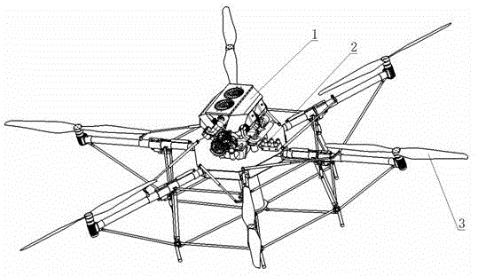 一种多旋翼无人机液压驱动装置的制作方法