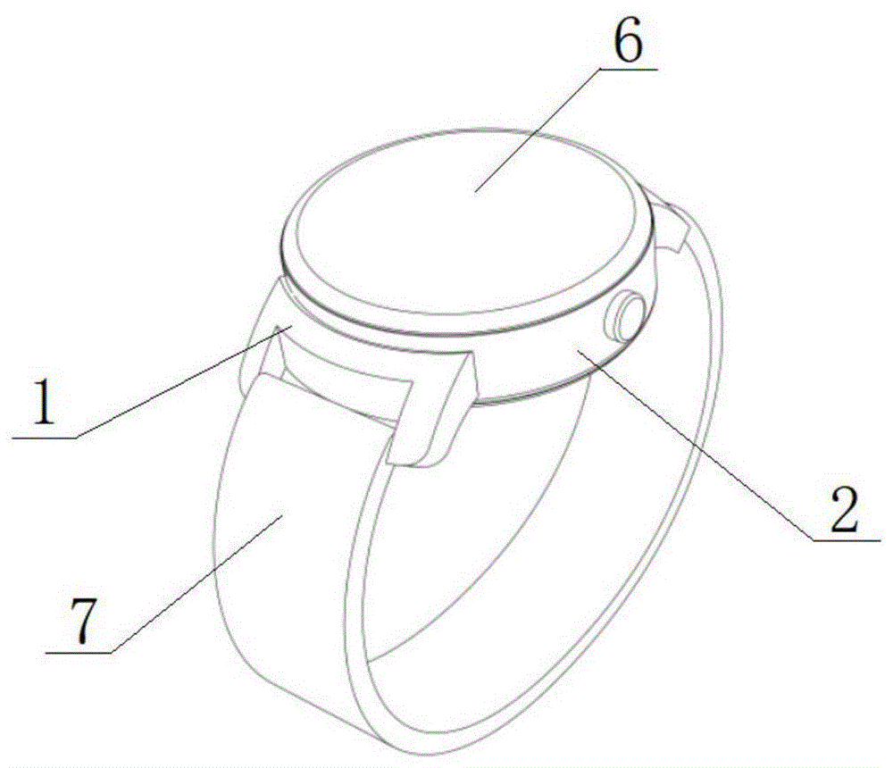 一种双面手表的制作方法