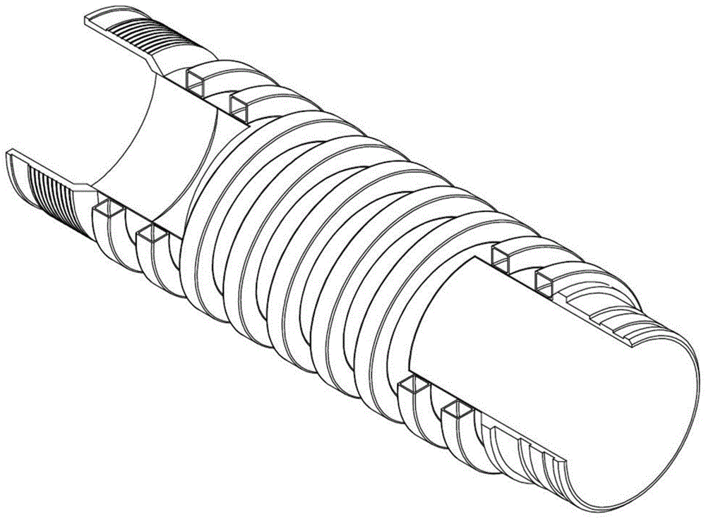 一种带材及用该带材生产增强肋缠绕管的制作方法