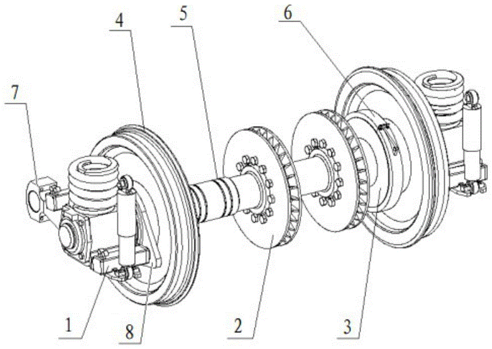 一种变轨距轮对用锁紧机构及变轨距轮对的制作方法