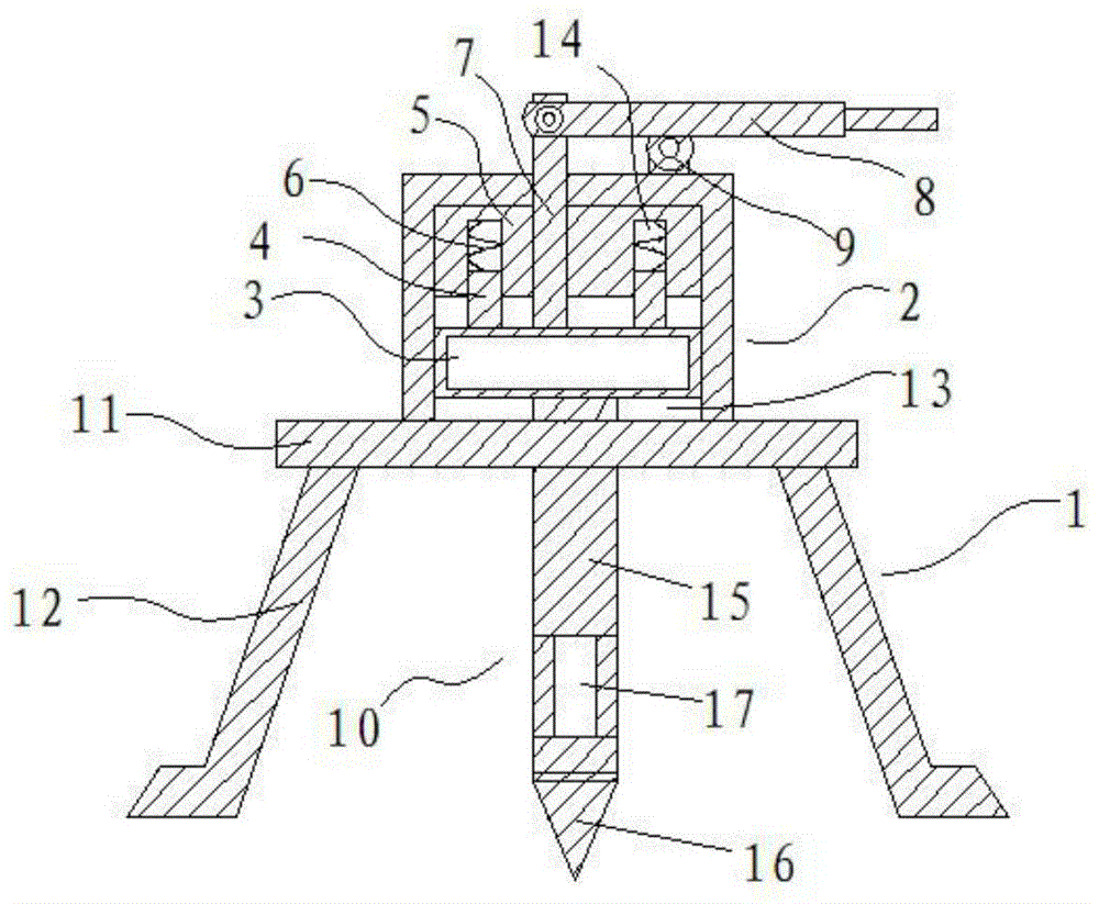 一种土建路面质量检测用取样器的制作方法