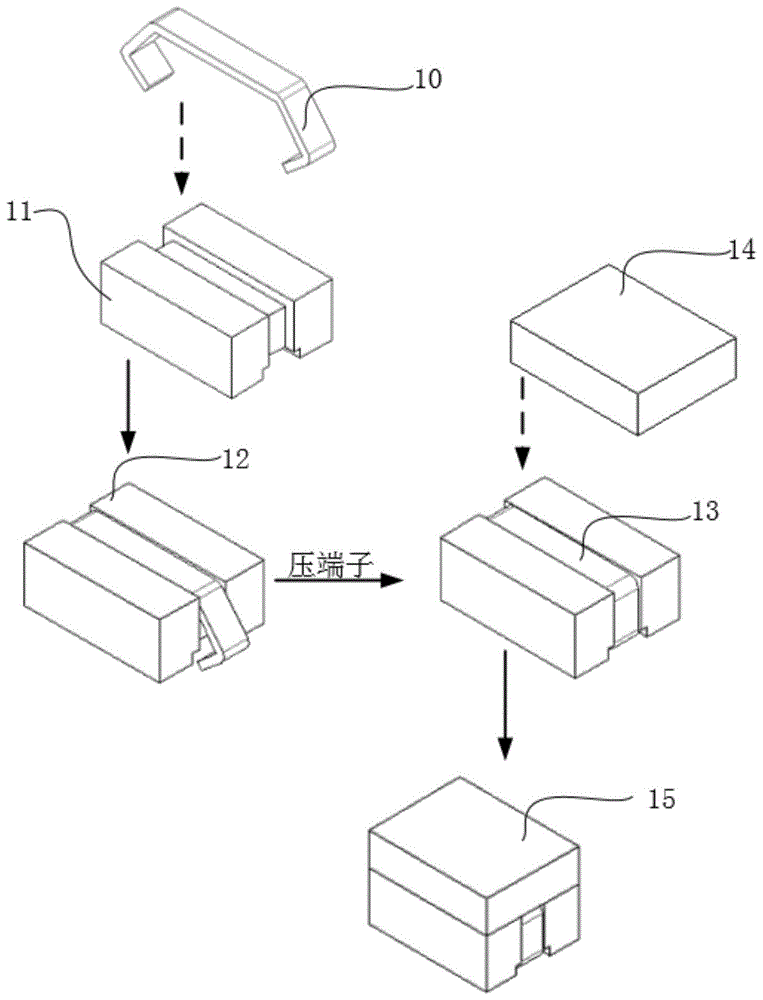 一种表面贴装型磁性元器件的制作方法