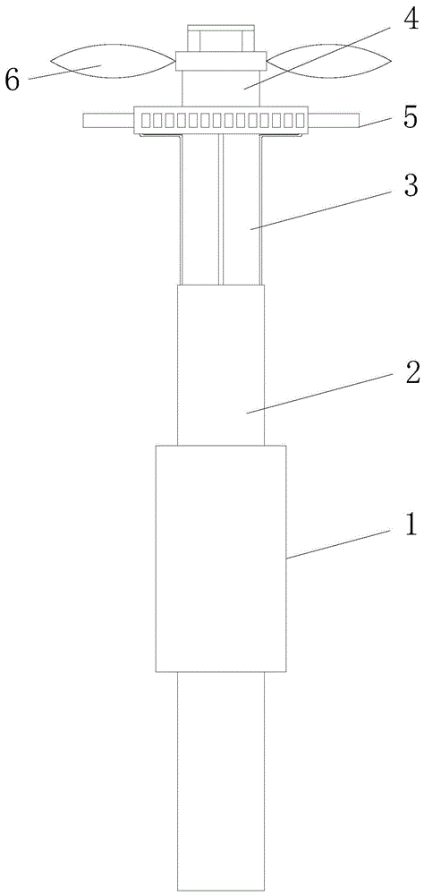 一种散热电机轴的制作方法