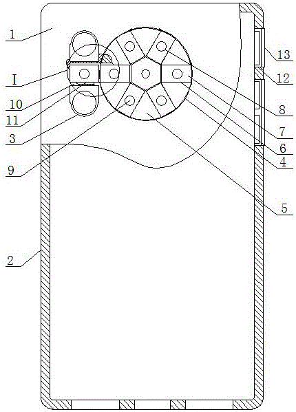 一种可更换微雕投影手机保护壳的制作方法