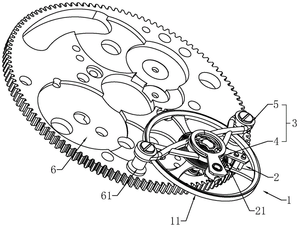 一种机械表摆轮游丝系统的制作方法