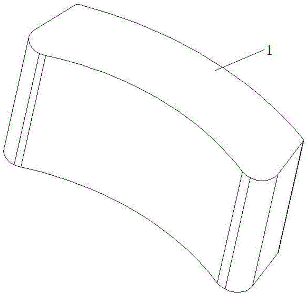 一种弯曲磁铁的制作方法