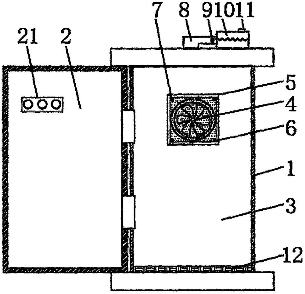 一种电气柜防静电结构的制作方法