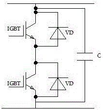 用于变频调速装置的IGBT缓冲电路的制作方法